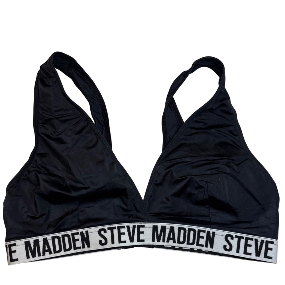 Steve Madden | Bralette | Black | No Size Tag, See Measurements in Photos